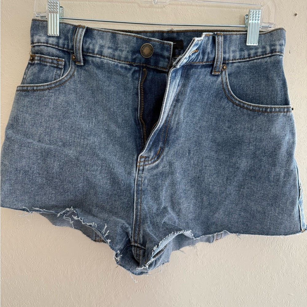 Nasty Gal Denim Star Shorts
